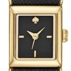 NEW Kate Spade Black Bowtie Watch w/New Battery & 4 Extra Batteries